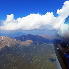 Flugwegposition um 14:22:08: Aufgenommen in der Nähe von Gemeinde Gaal, Österreich in 2658 Meter